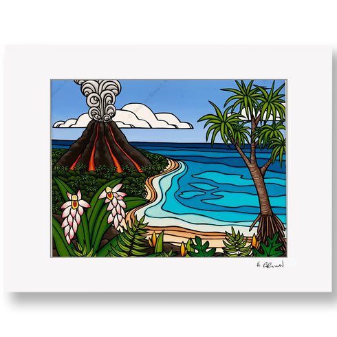 ISLAND VOLCANO